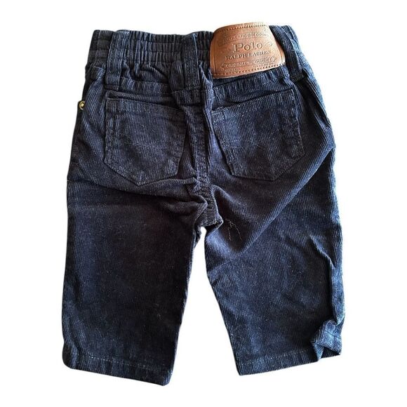 Polo Ralph Lauren Boys navy corduroy pants - Picture 2 of 7